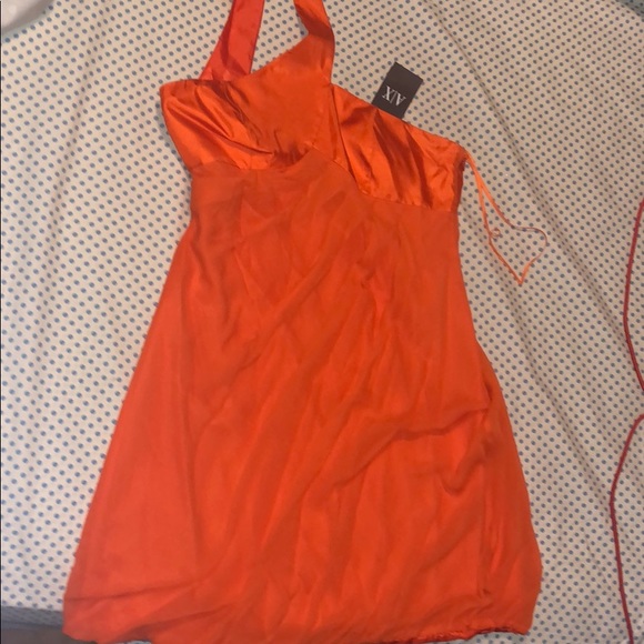 armani exchange orange dress Essential Jersey Dress